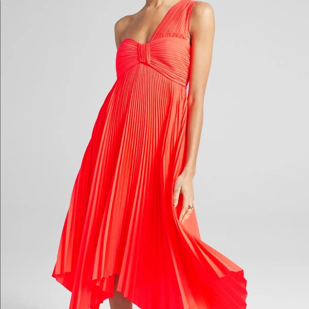 NWT A.L.C Marbury One-Shoulder Dress